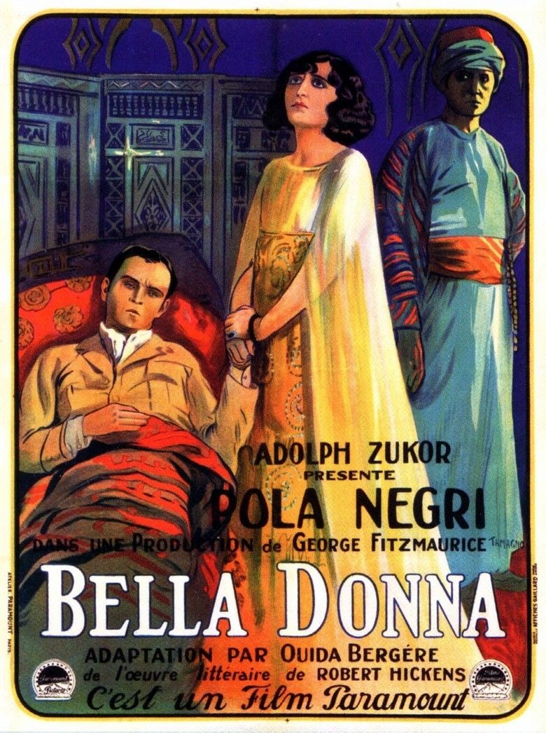 Bella Donna (1923 film) movie poster