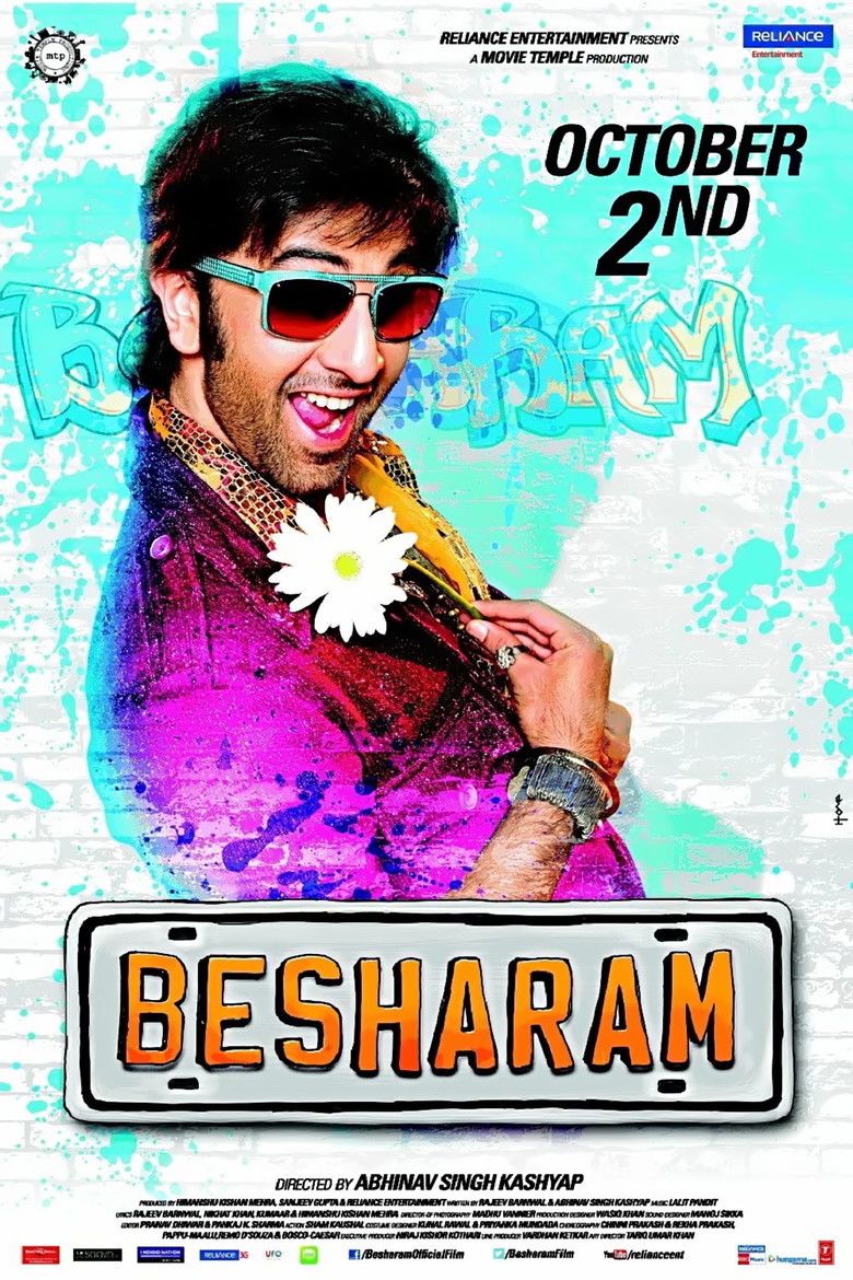 Besharam (2013 film) movie poster