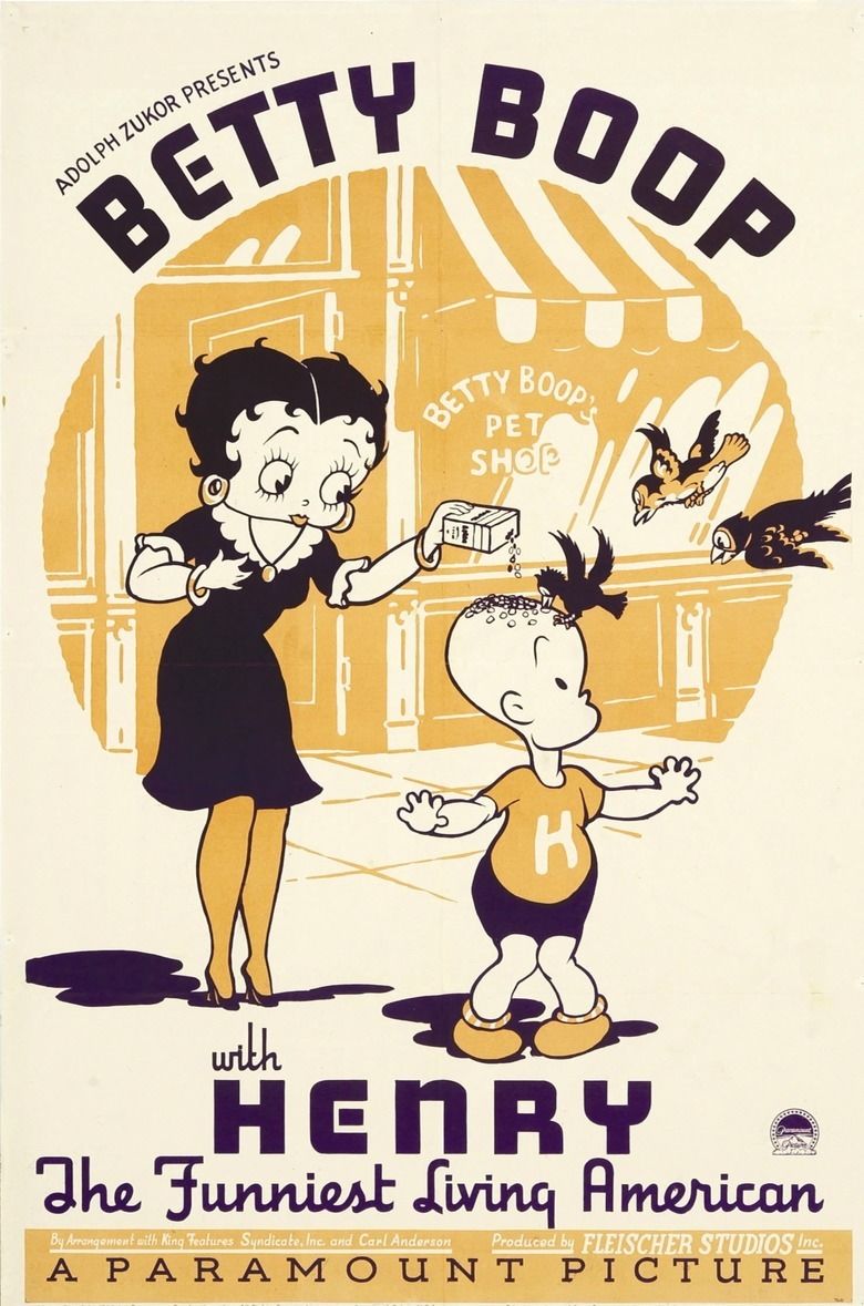 Betty Boop with Henry, the Funniest Living American movie poster