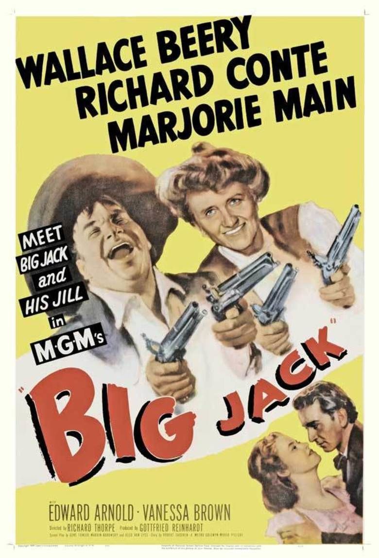 Big Jack (film) movie poster