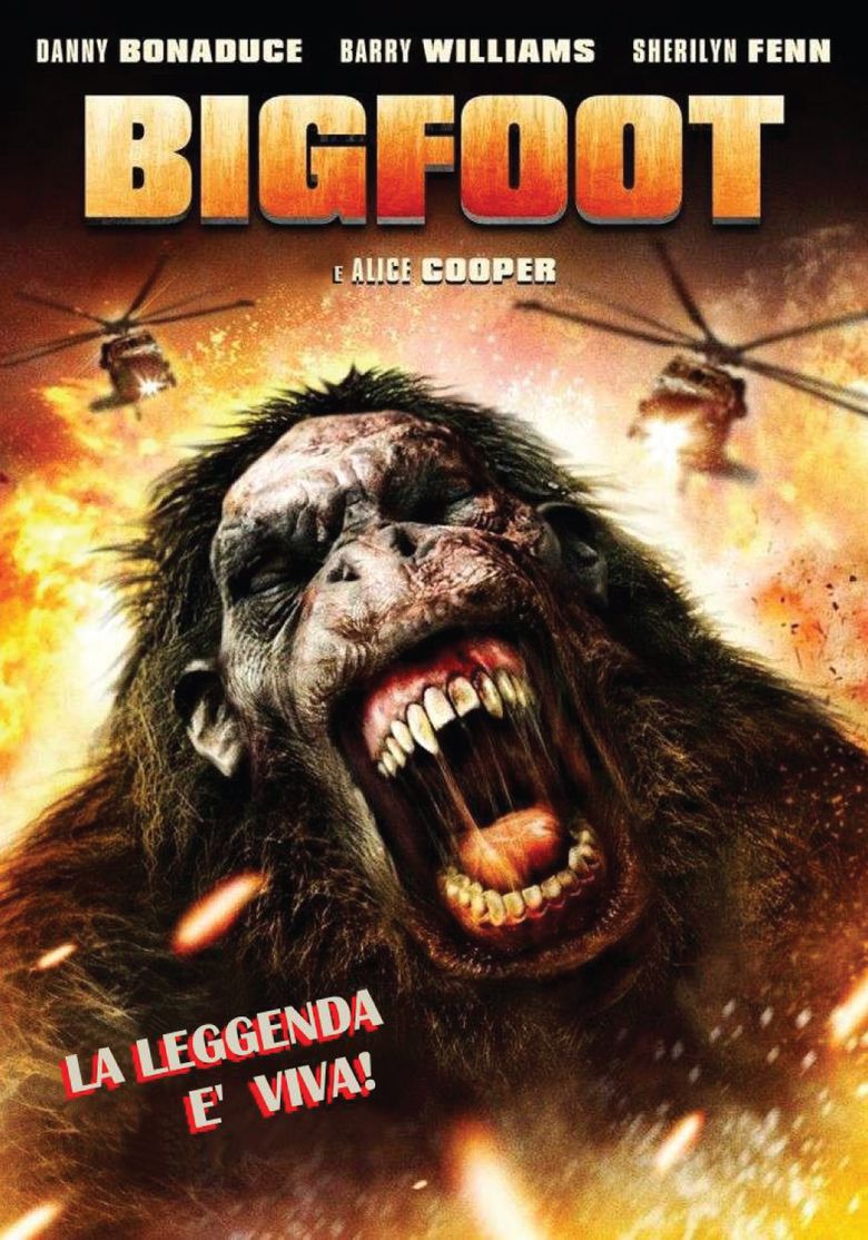 Bigfoot (2012 film) movie poster