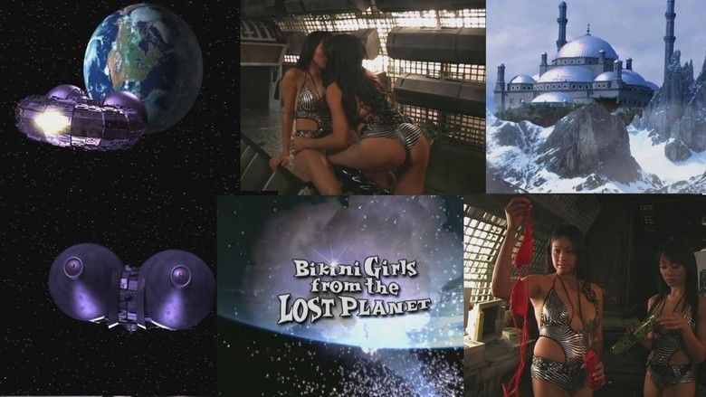 Bikini Girls from the Lost Planet movie scenes