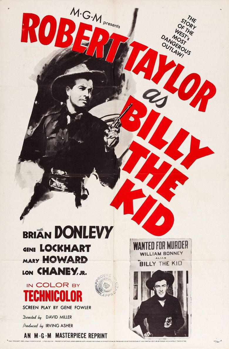 Billy the Kid (1941 film) movie poster