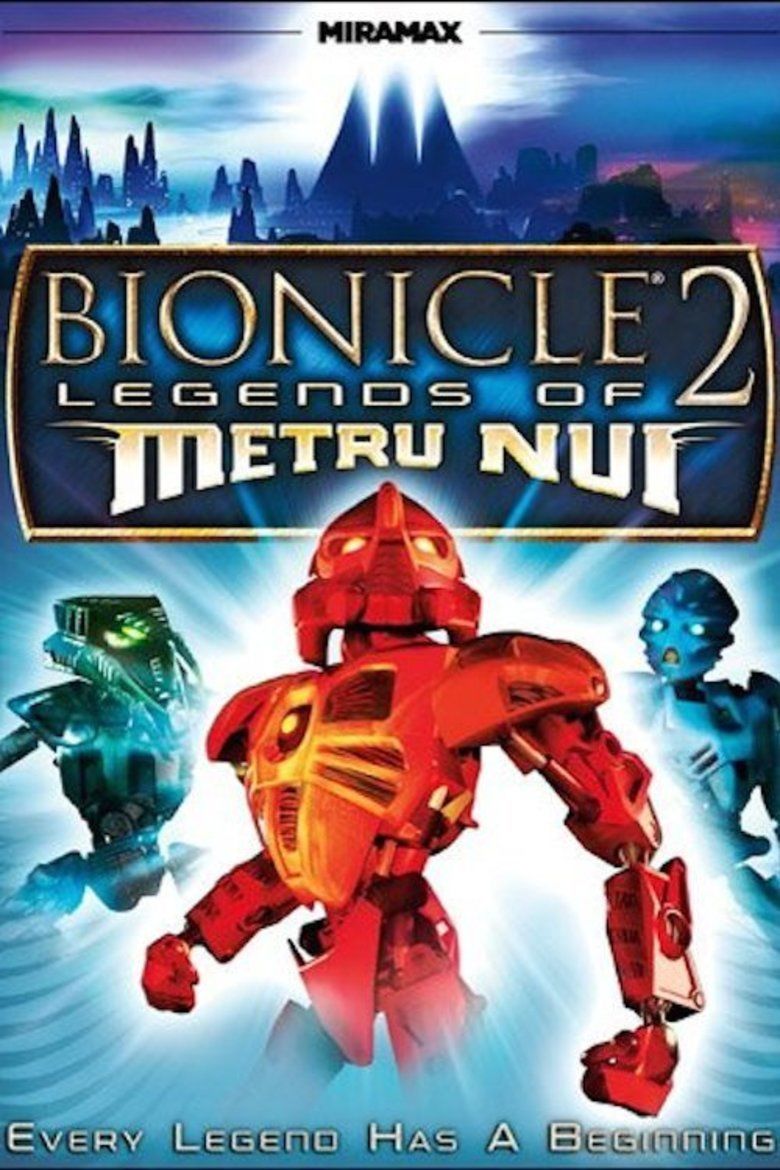 Bionicle 2: Legends of Metru Nui movie poster