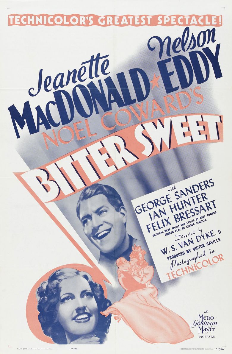 Bitter Sweet (1940 film) movie poster