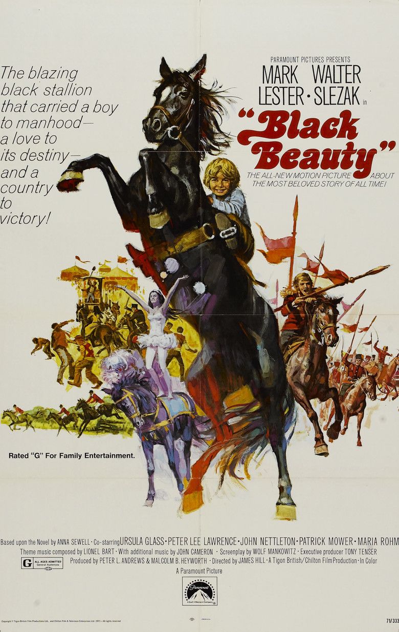 Black Beauty (1971 film) movie poster