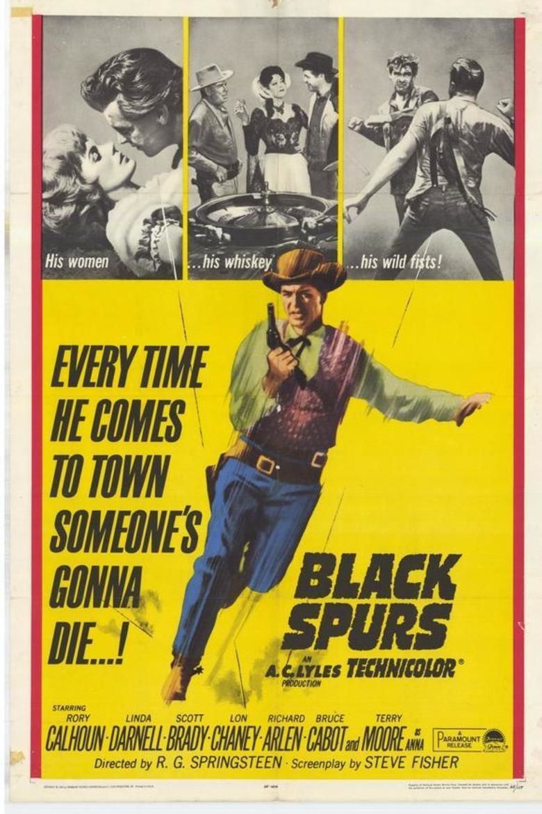 Black Spurs movie poster