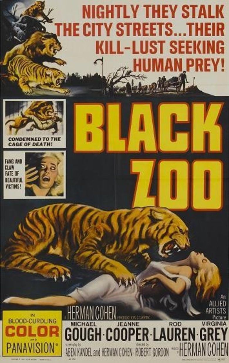 Black Zoo movie poster