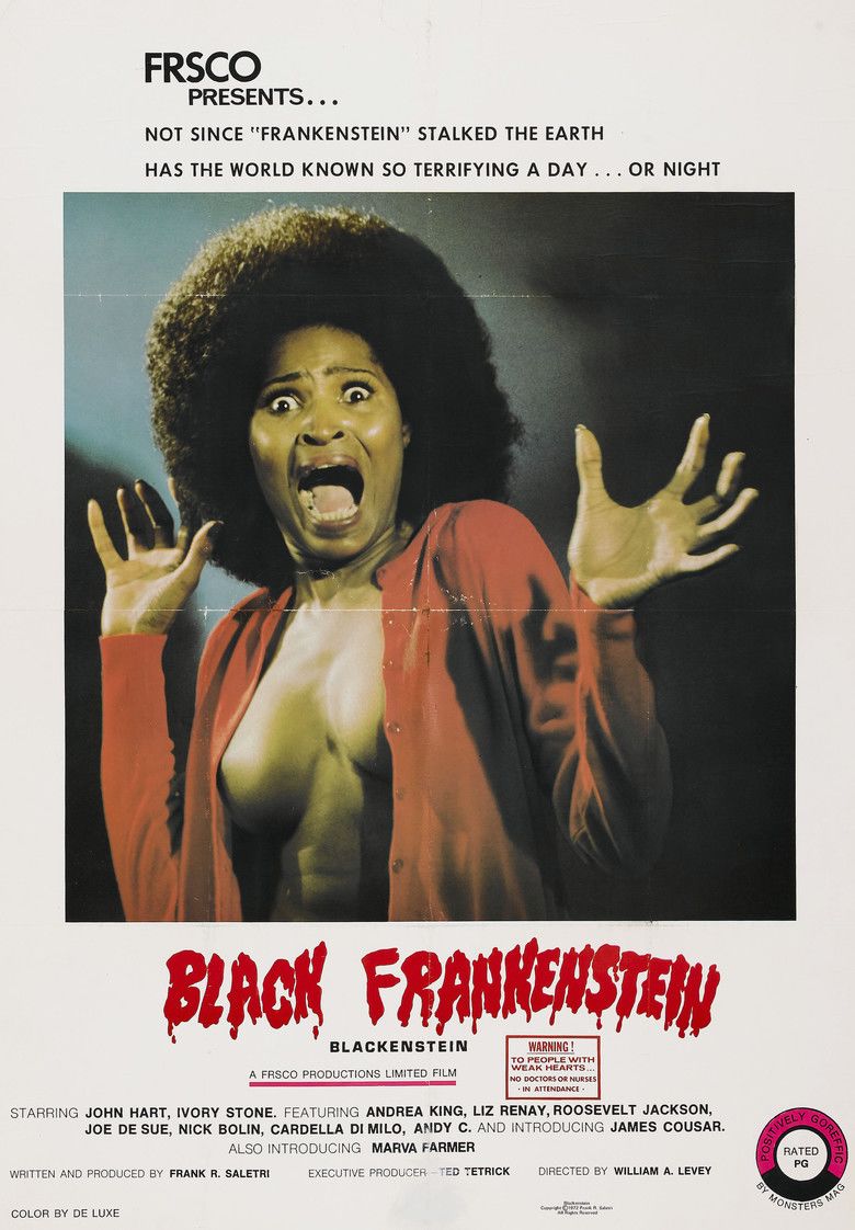Blackenstein movie poster