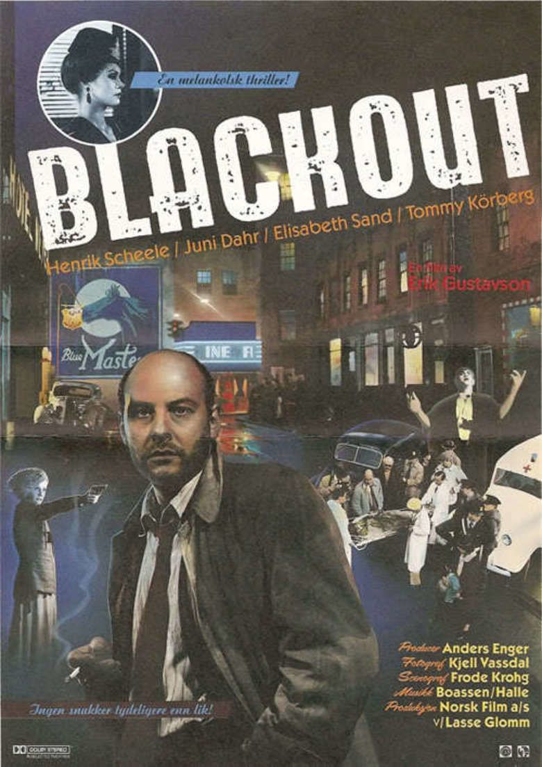 Blackout (1986 film) movie poster