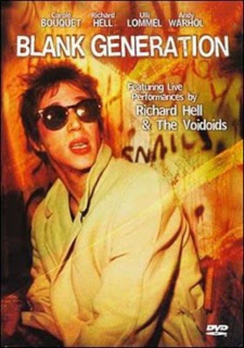 Blank Generation (1980 film) movie poster