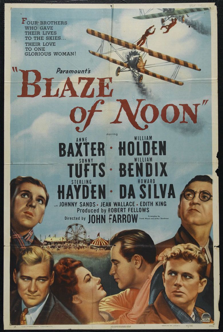 Blaze of Noon movie poster