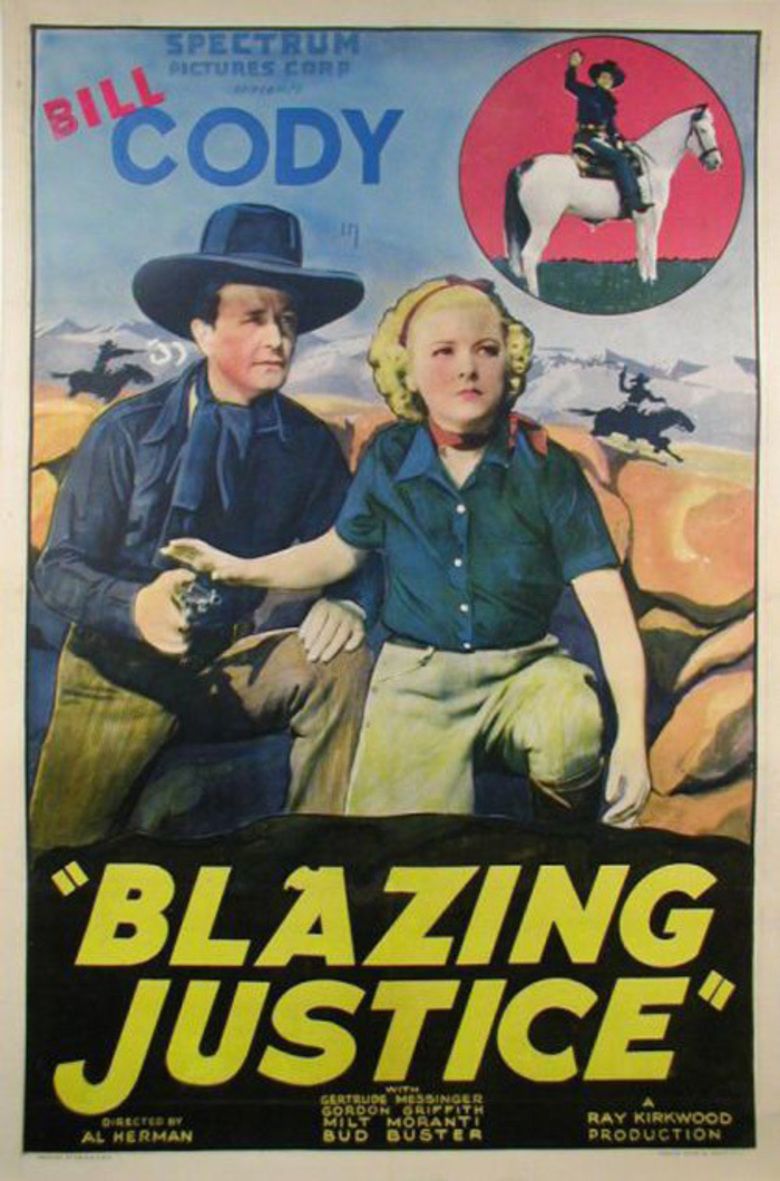 Blazing Justice movie poster