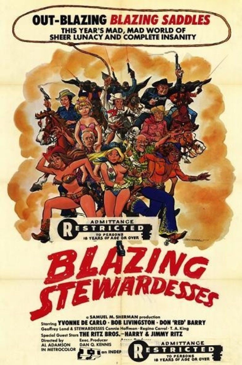 Blazing Stewardesses movie poster