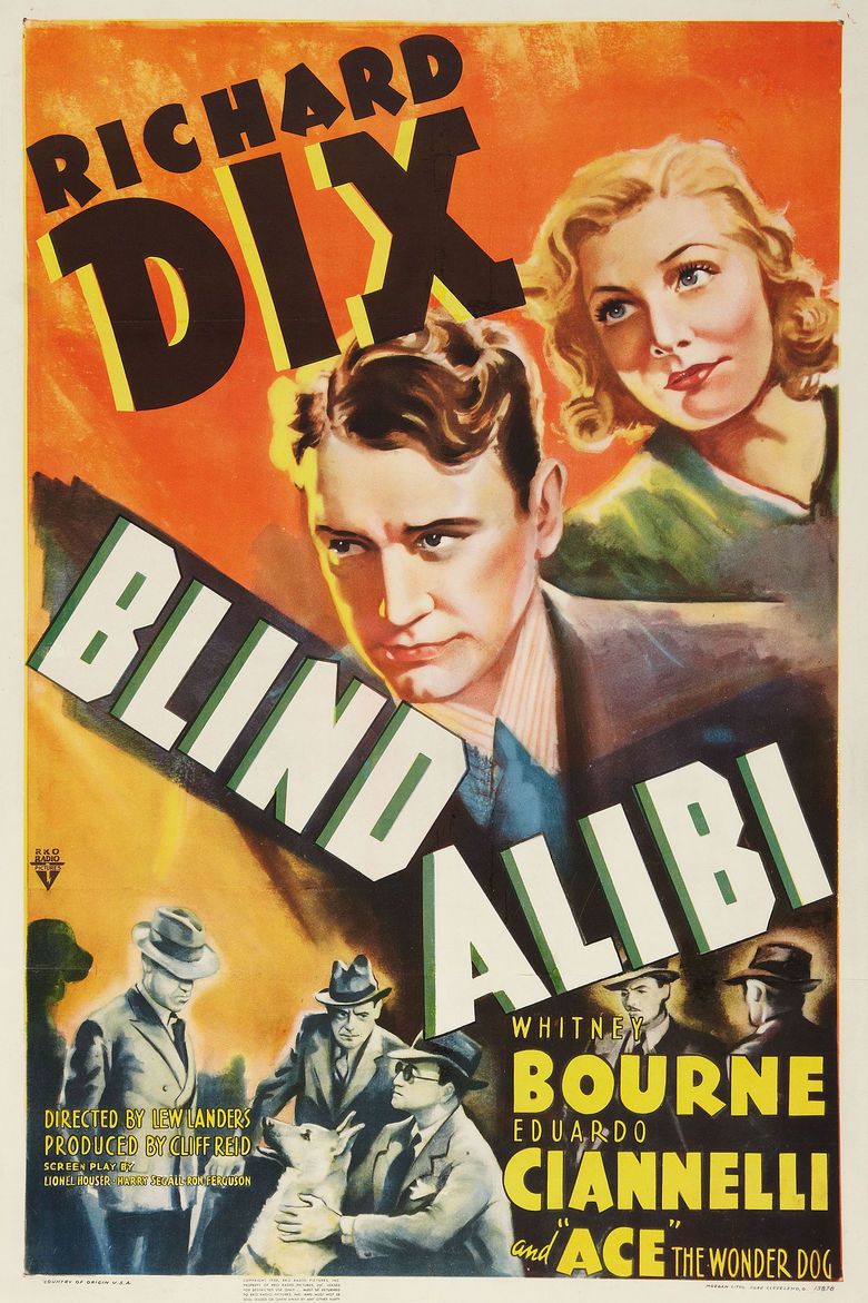Blind Alibi movie poster
