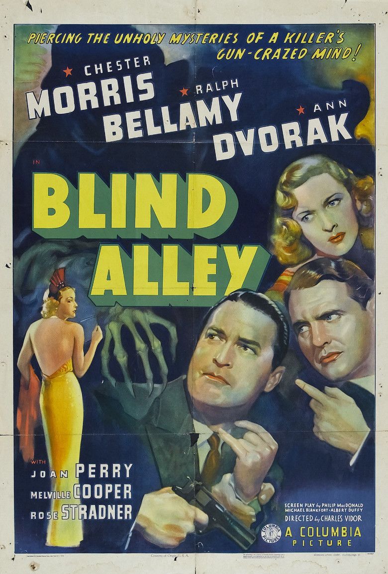Blind Alley (film) movie poster