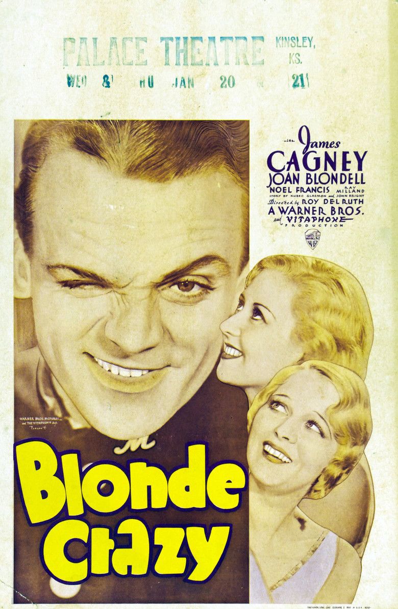 Blonde Crazy movie poster