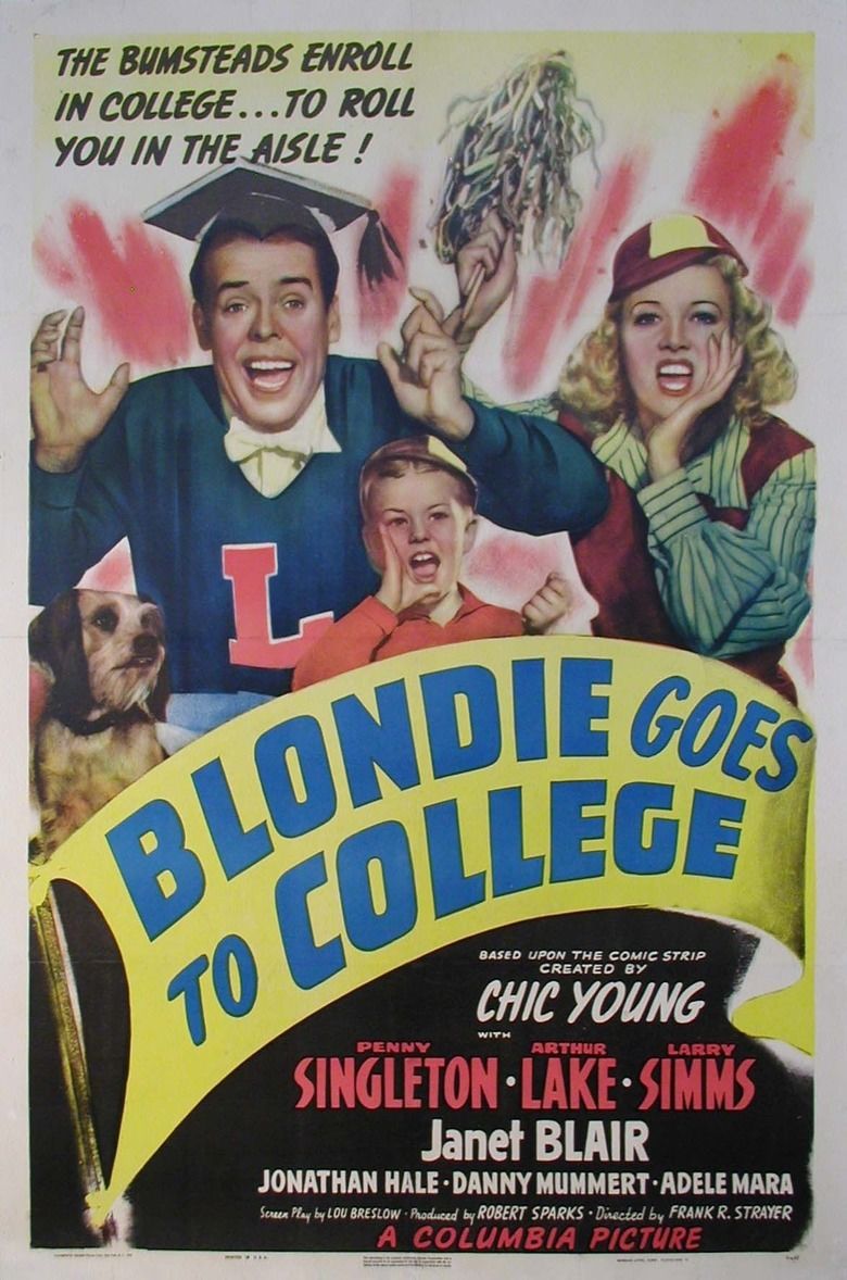 Blondie Goes to College movie poster