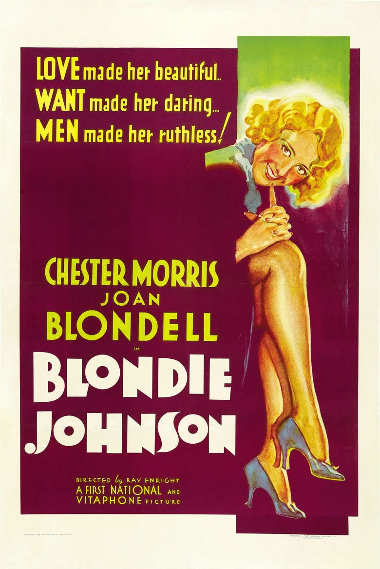 Blondie Johnson movie poster