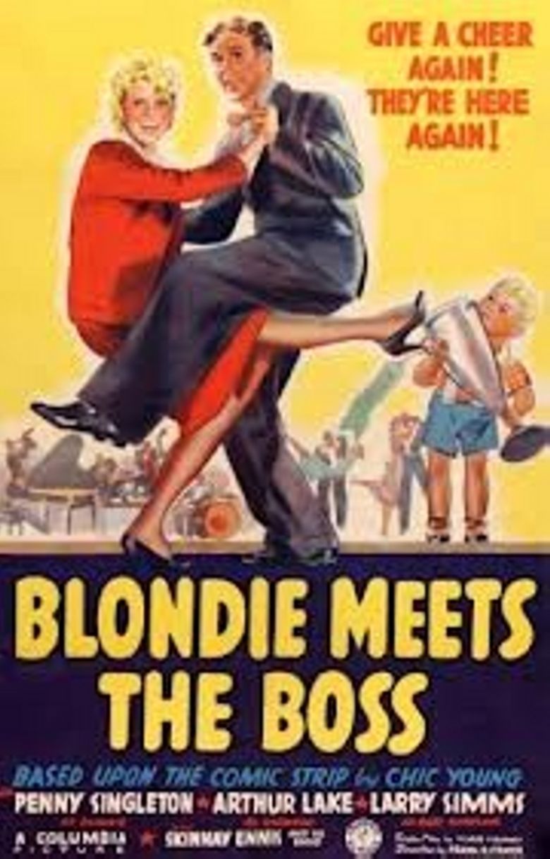 Blondie Meets the Boss movie poster