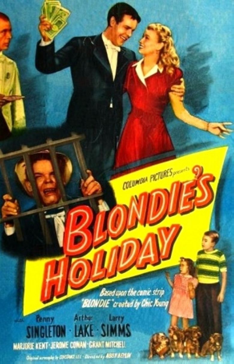 Blondies Holiday movie poster