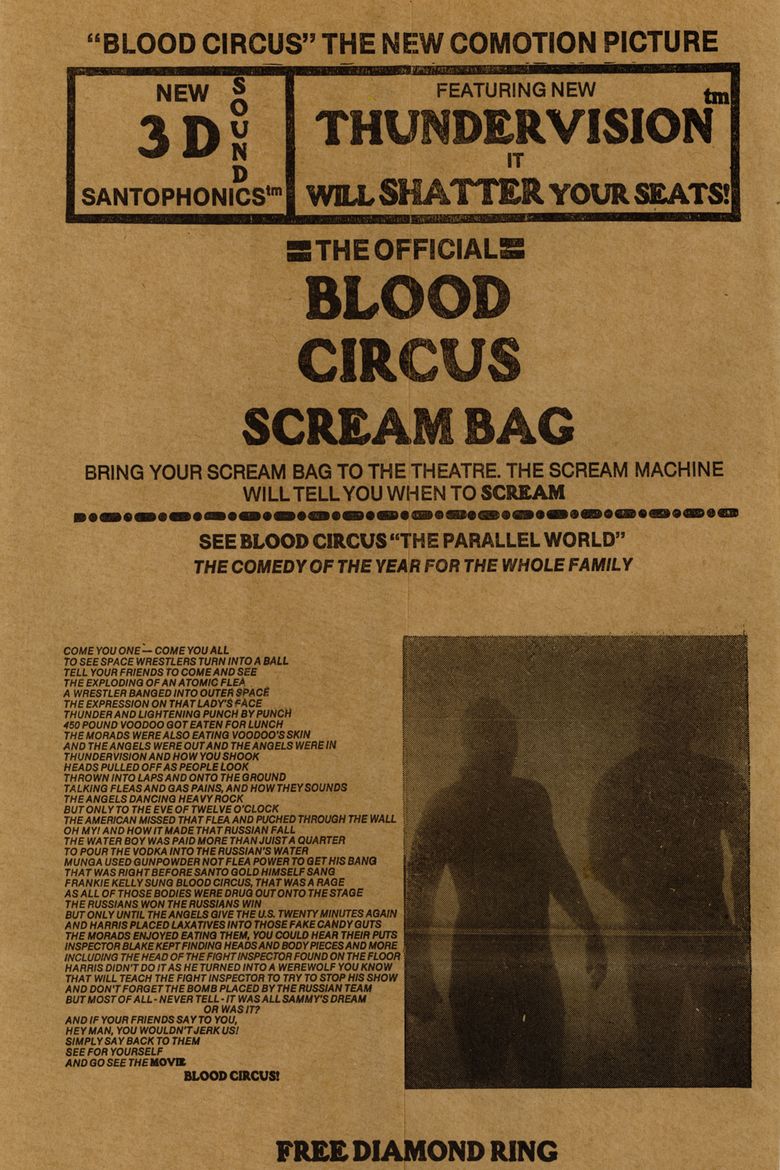 Blood Circus (film) movie poster