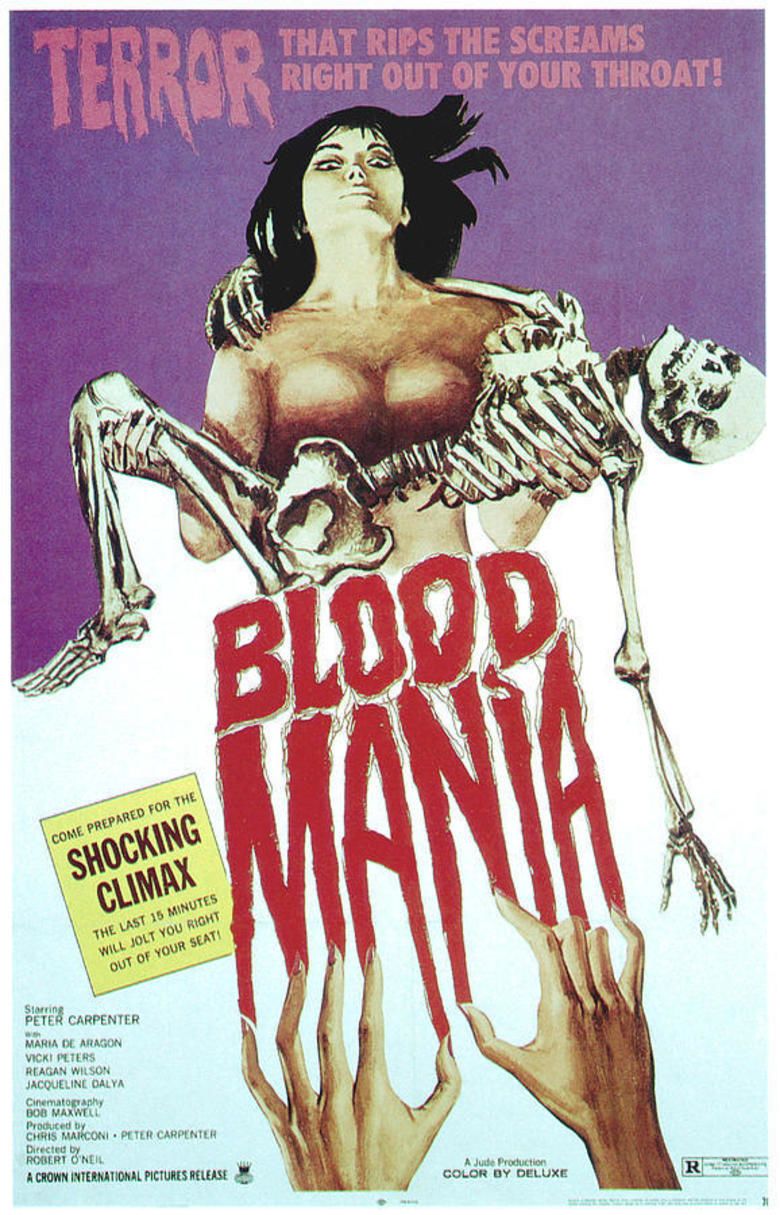 Blood Mania movie poster