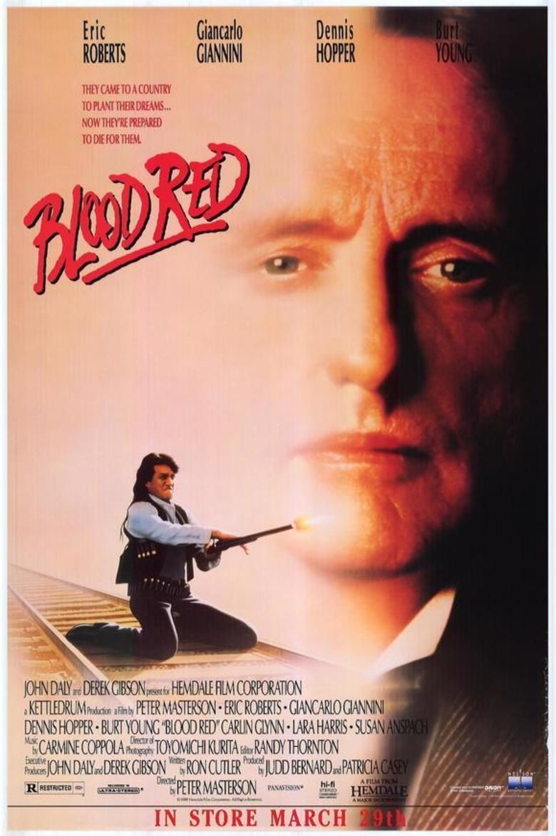 Blood Red movie poster