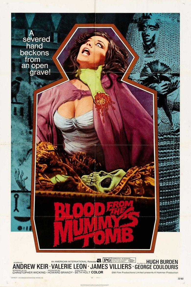 Blood from the Mummys Tomb movie poster