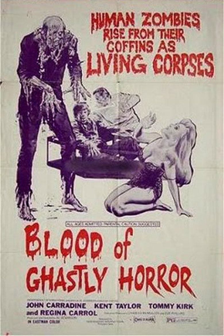 Blood of Ghastly Horror movie poster