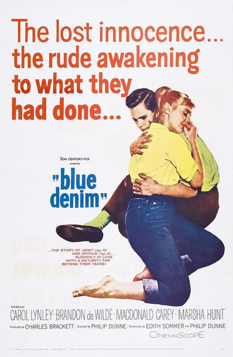Blue Denim movie poster