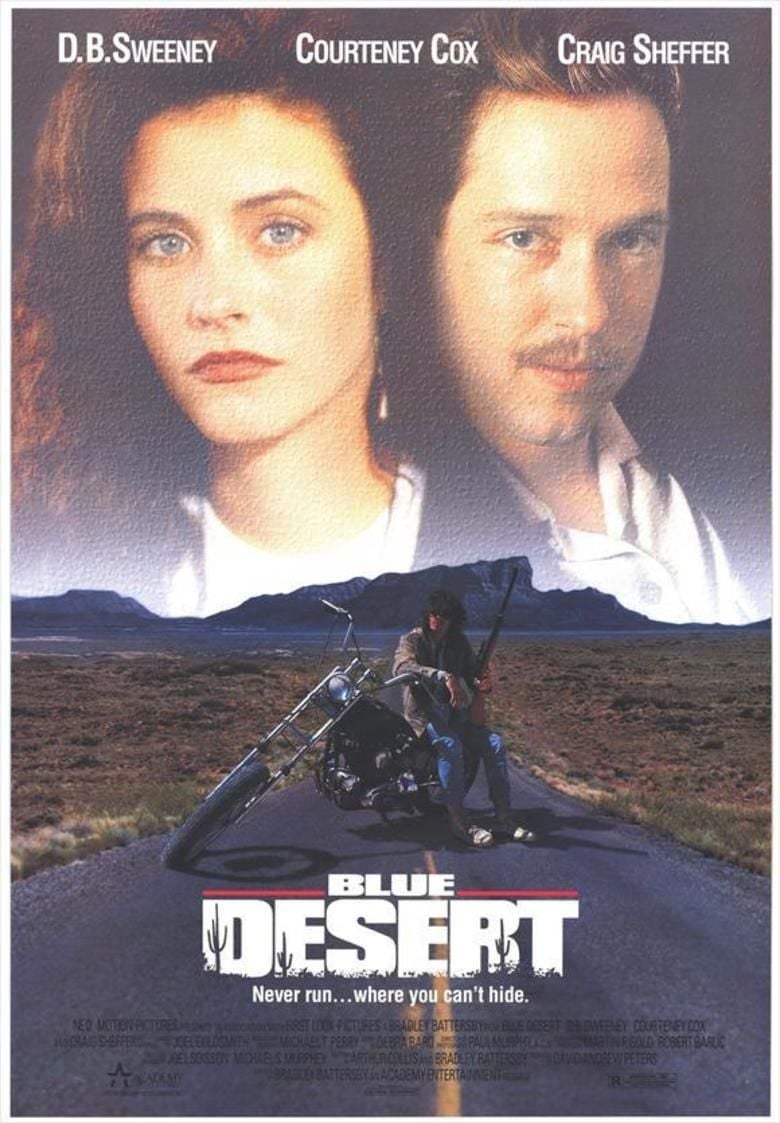 Blue Desert (film) movie poster
