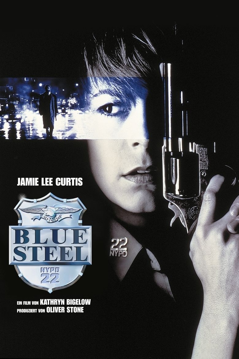 Blue Steel (1989 film) movie poster