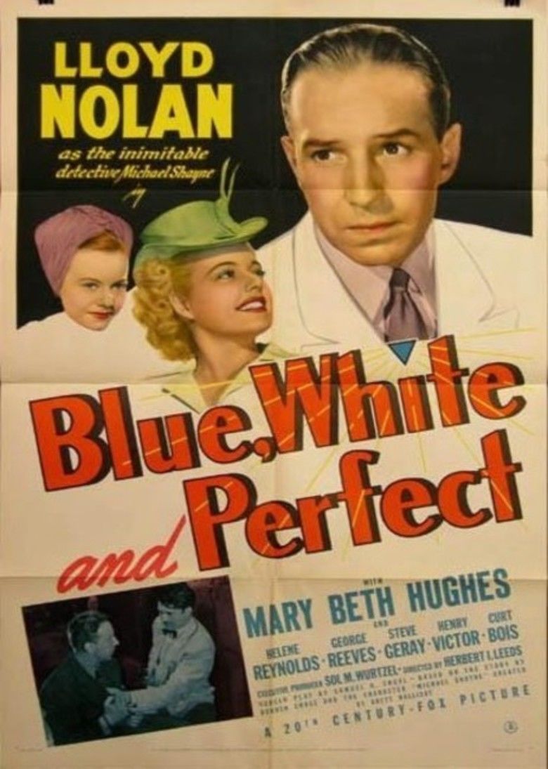 Blue, White and Perfect movie poster