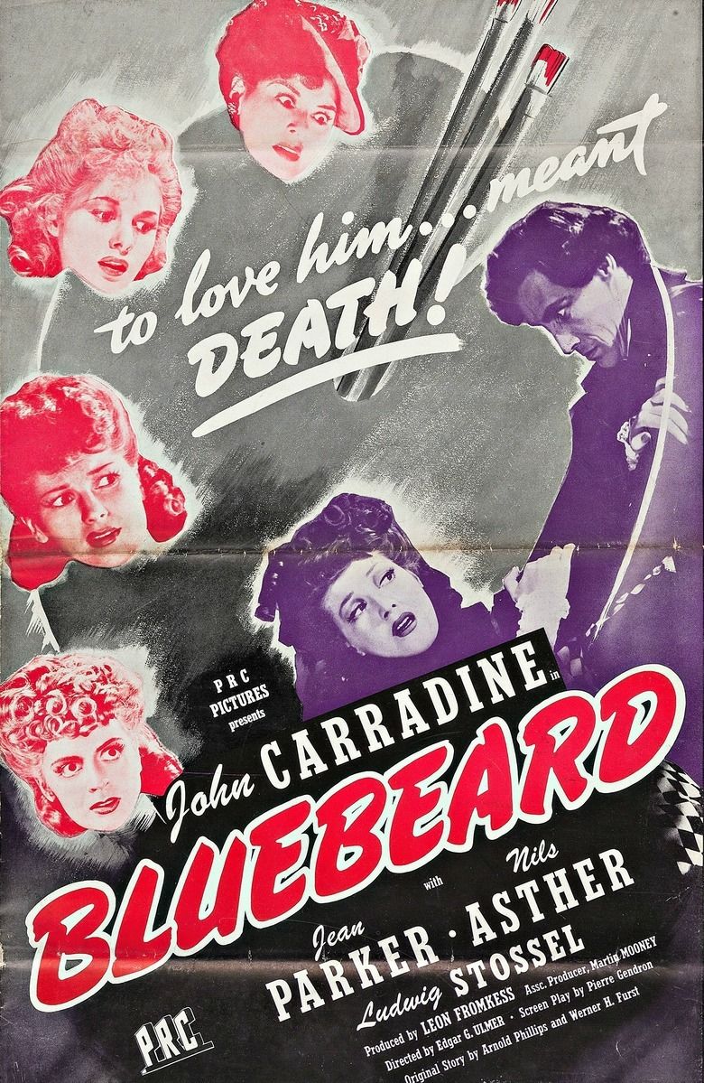 Bluebeard (1944 film) movie poster