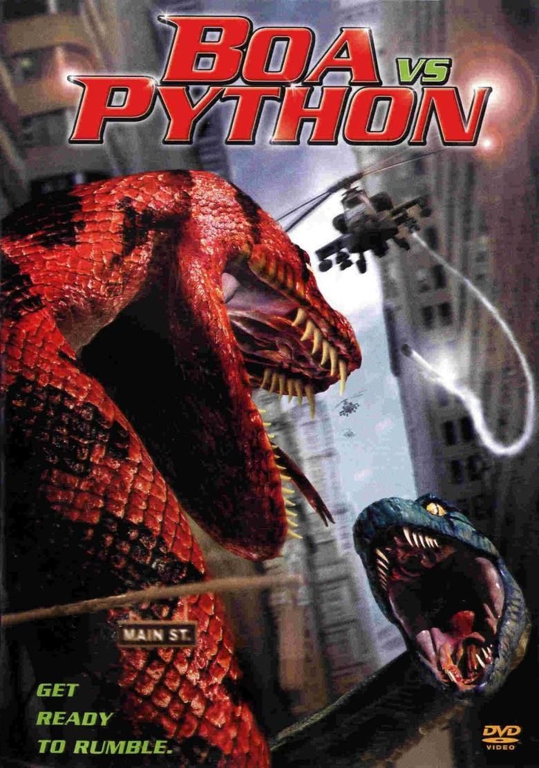 Boa vs Python movie poster