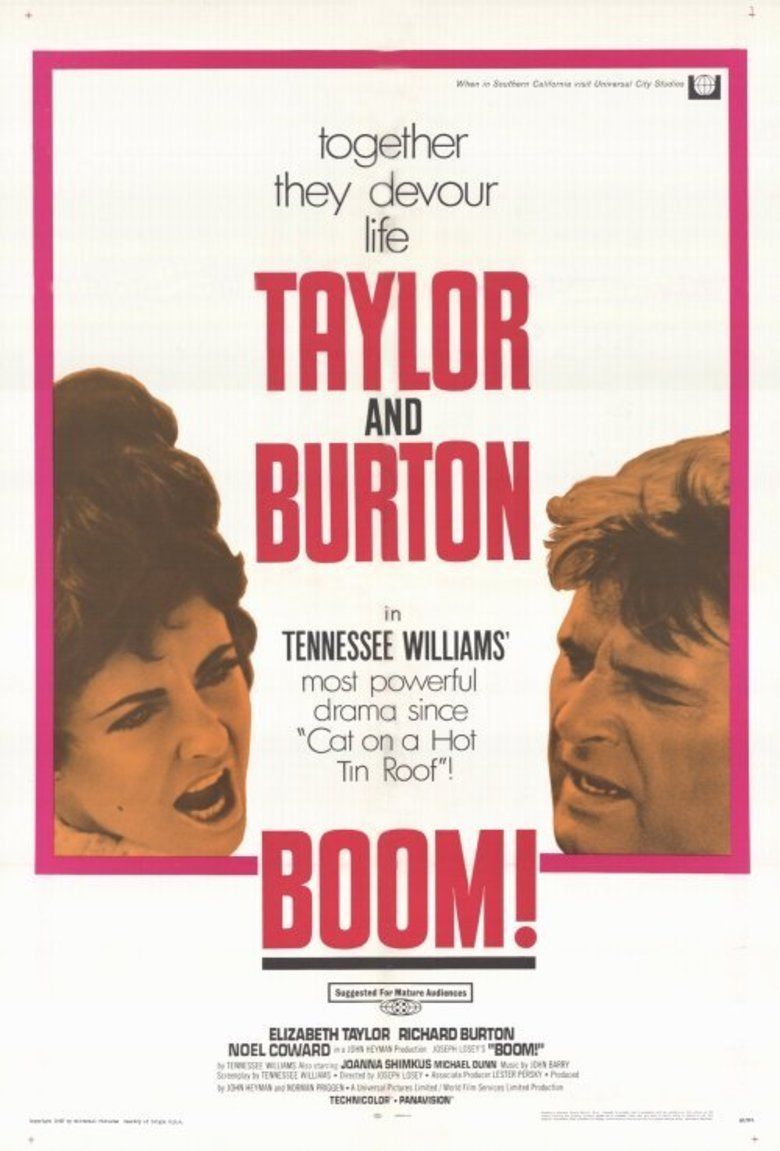 Boom! (film) movie poster