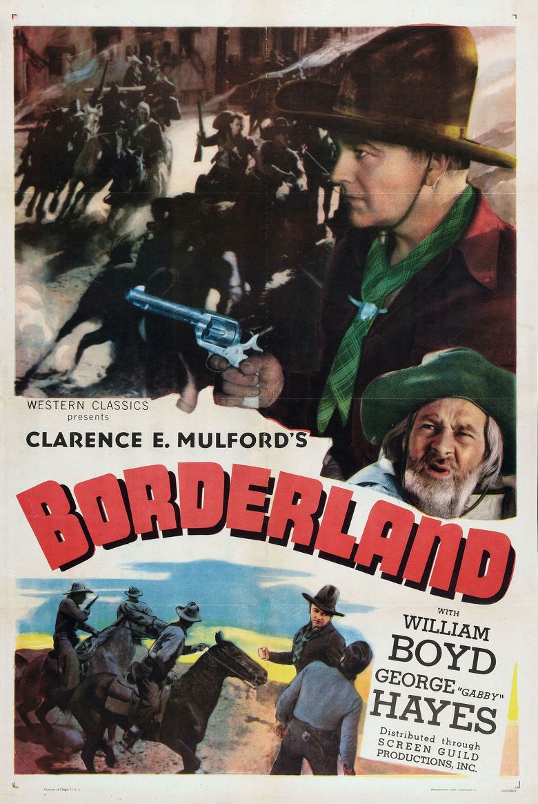 Borderland (1937 film) movie poster