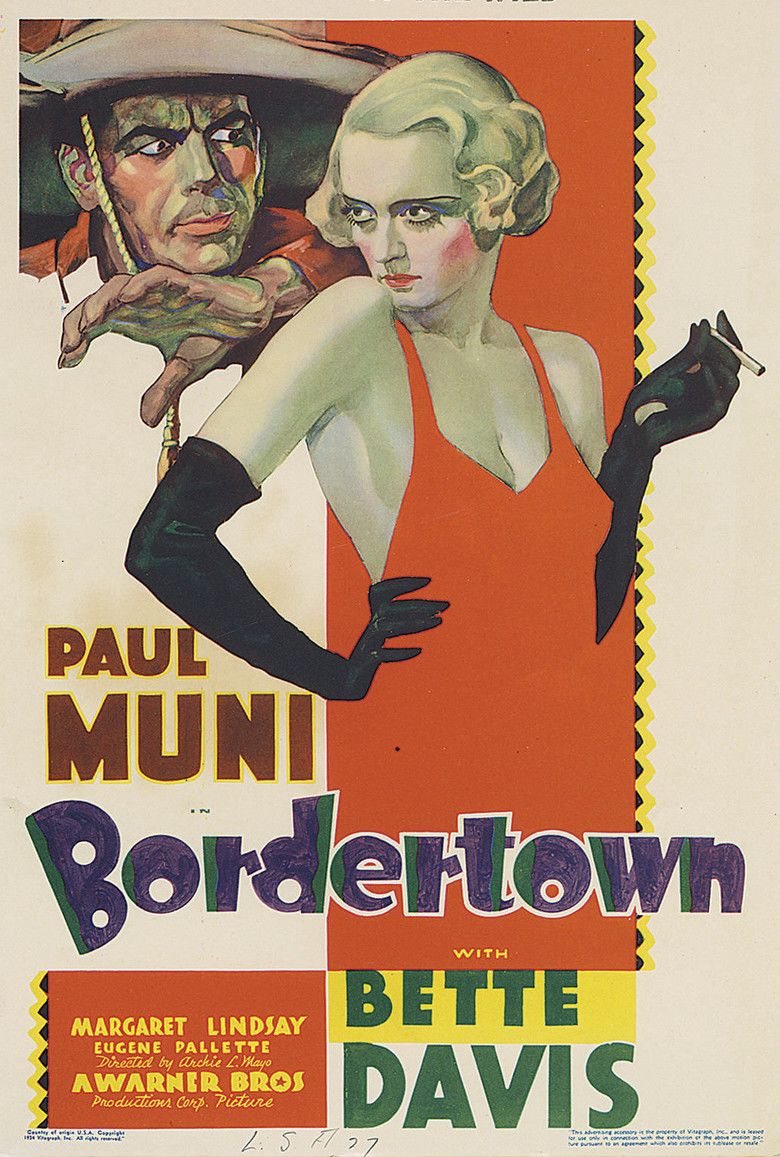 Bordertown (1935 film) movie poster