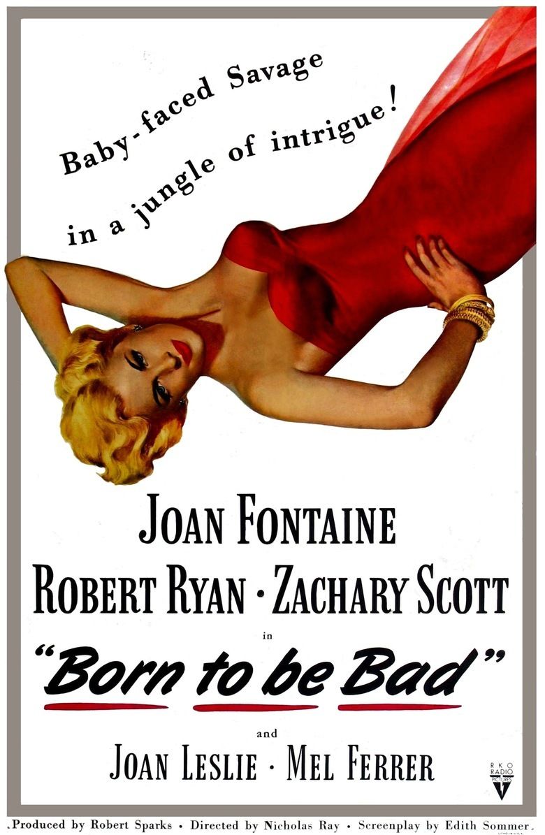 Born to Be Bad (1950 film) movie poster