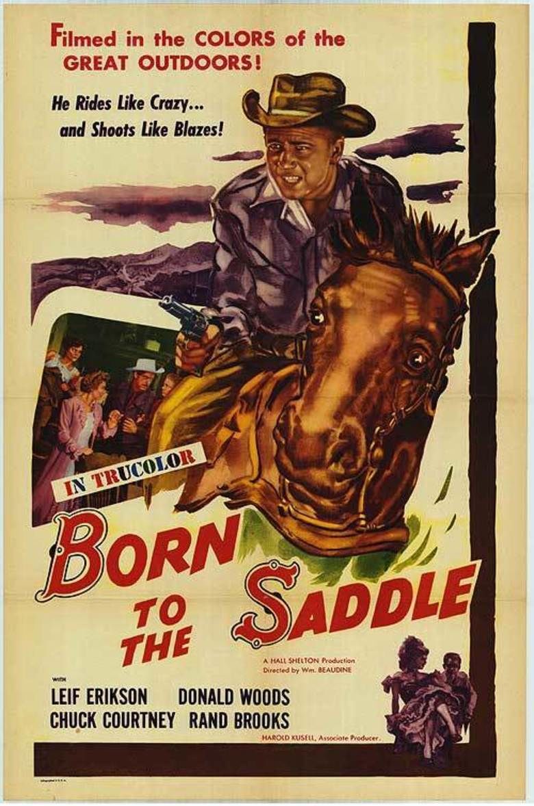 Born to the Saddle movie poster