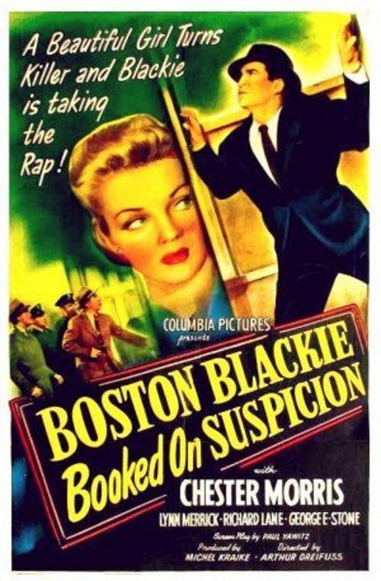 Boston Blackie Booked on Suspicion movie poster