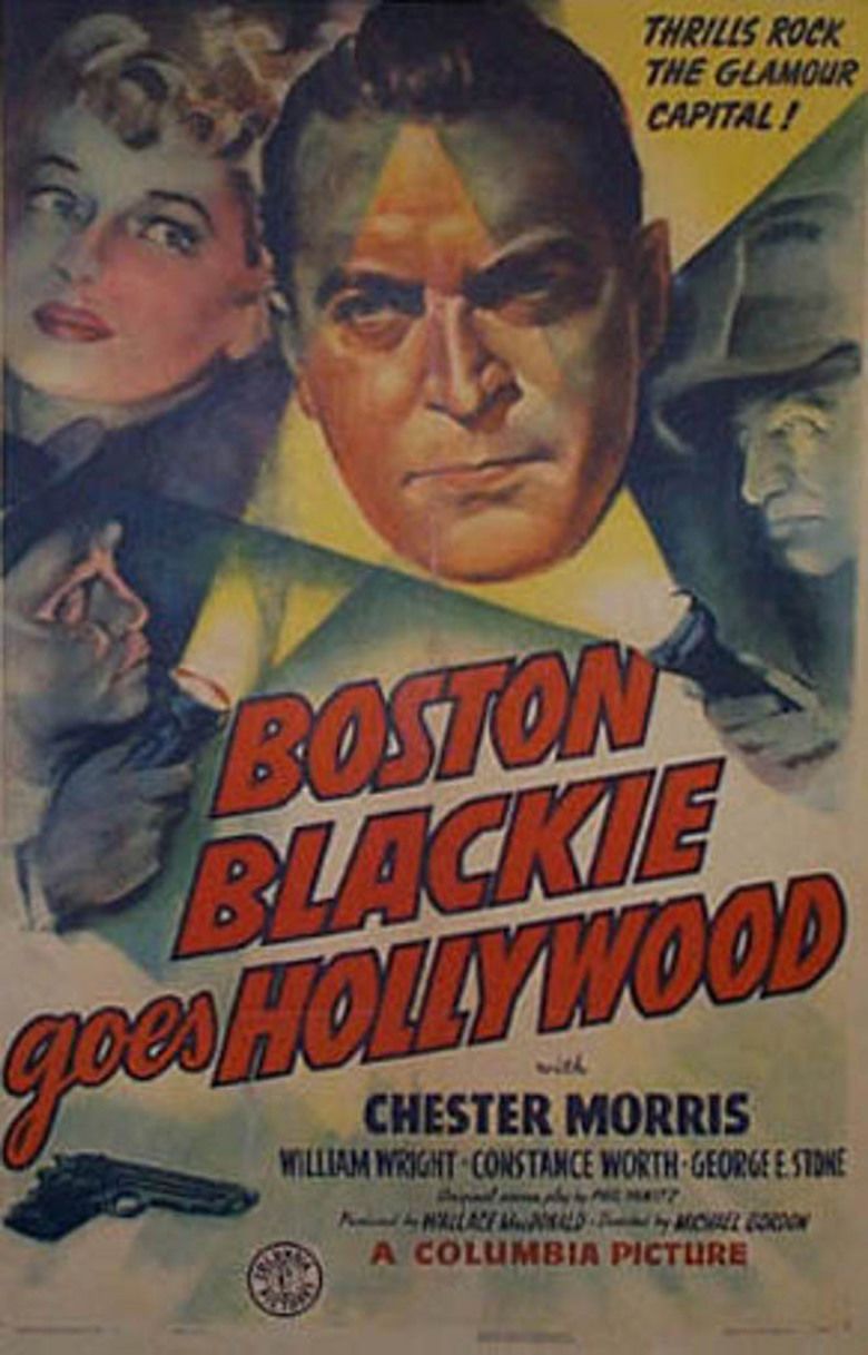 Boston Blackie Goes Hollywood movie poster