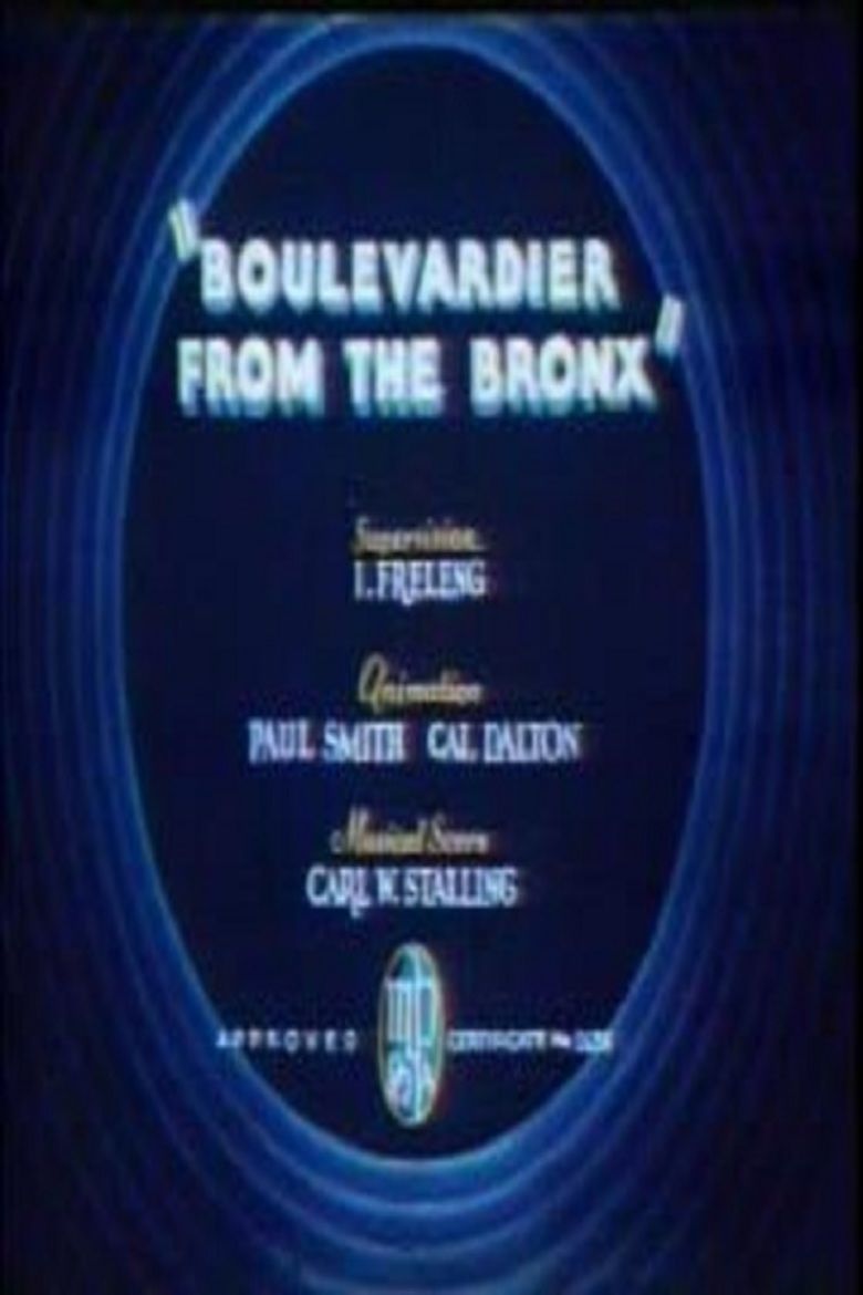 Boulevardier from the Bronx movie poster