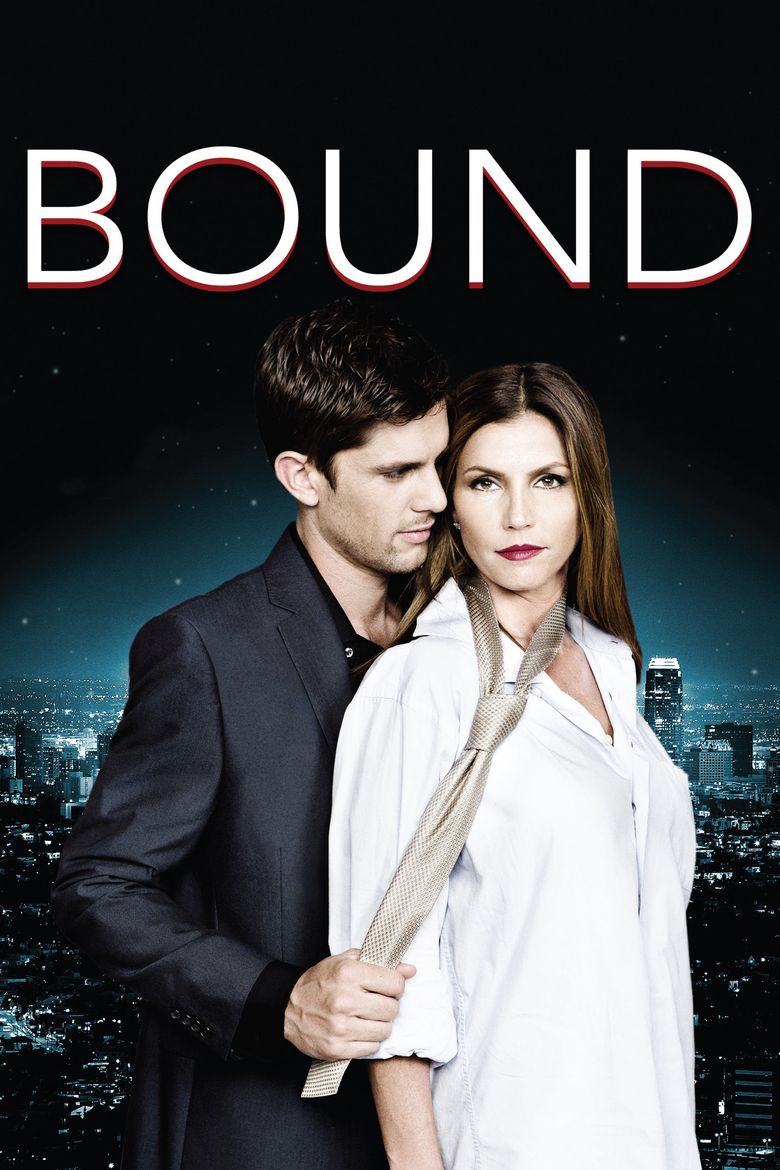 The movie poster of the 2015 film Bound featuring Charisma Carpenter and Daniel Baldwin.