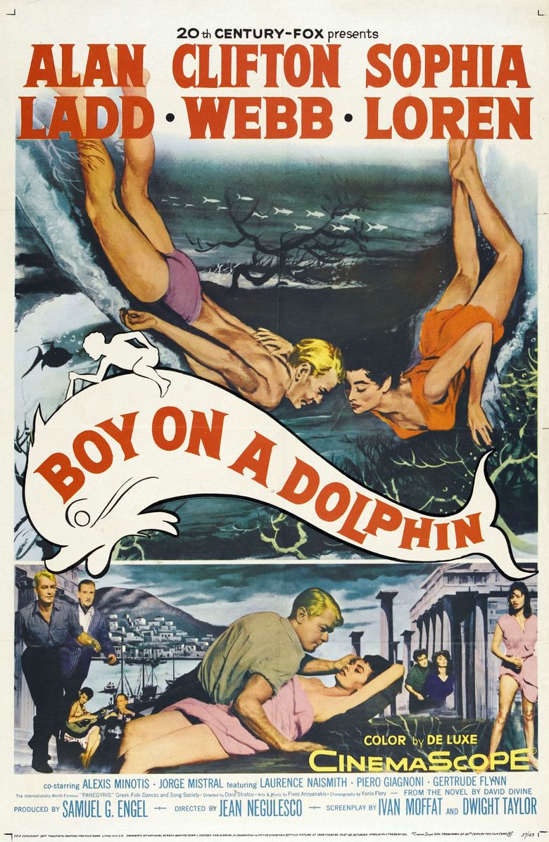 Boy on a Dolphin movie poster