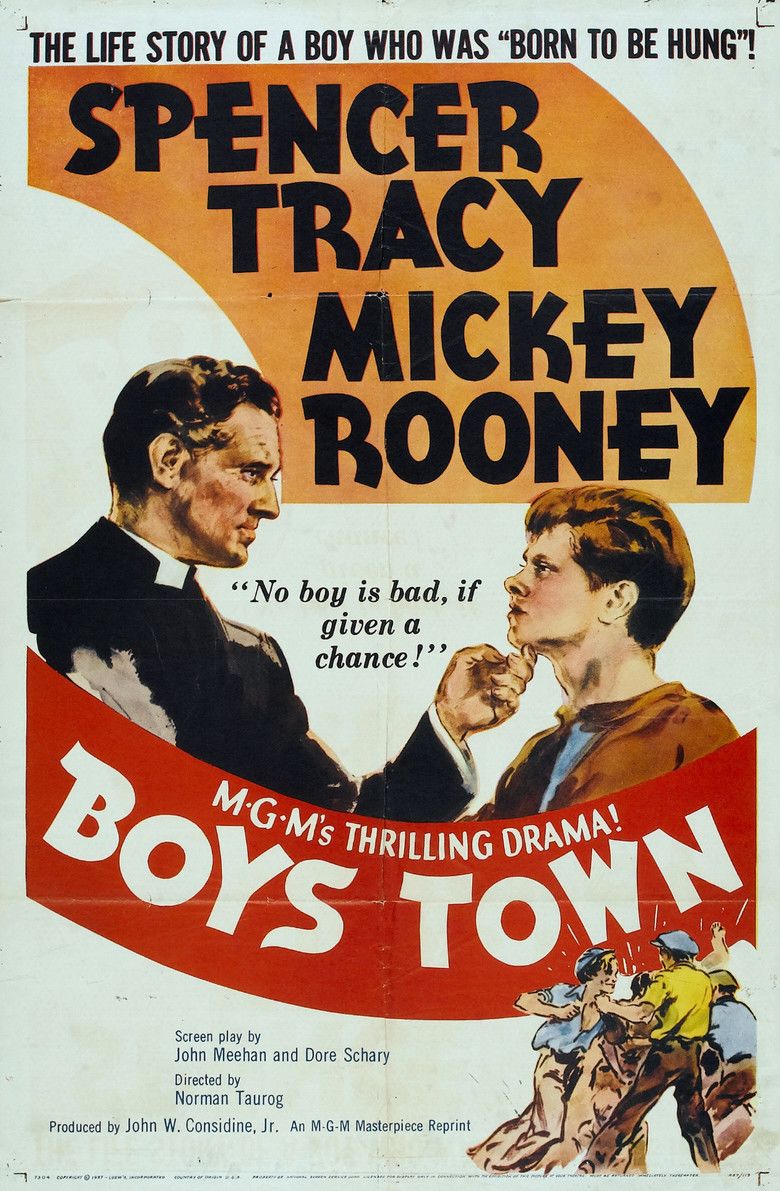 Boys Town (film) movie poster