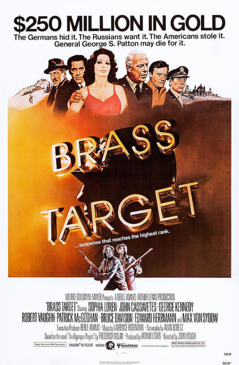 Brass Target movie poster