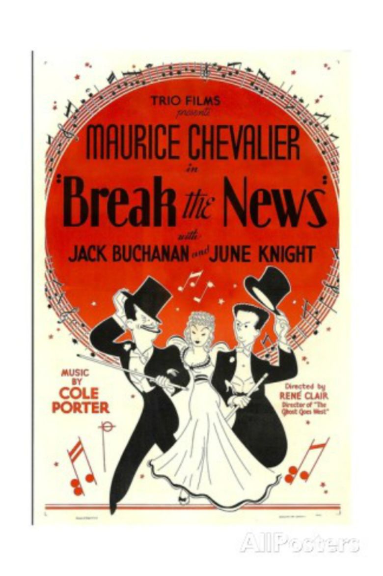 Break the News (film) movie poster