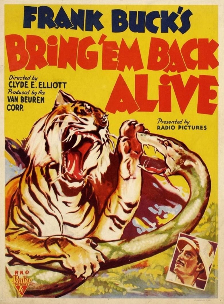 Bring Em Back Alive (film) movie poster